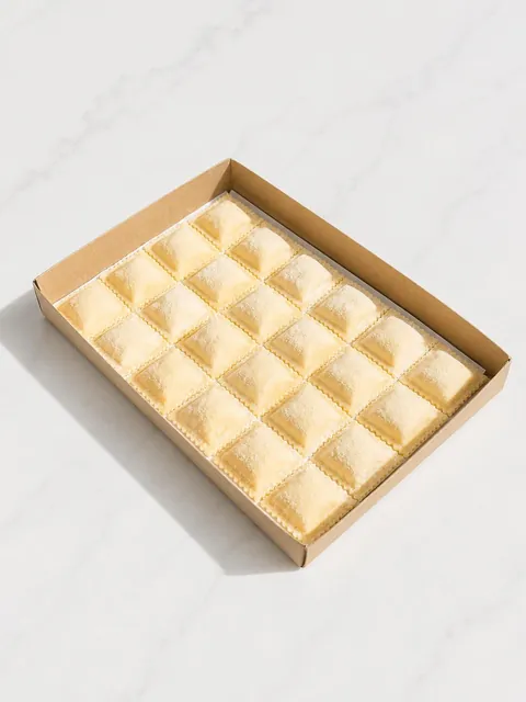 Caja de raviolones caseros